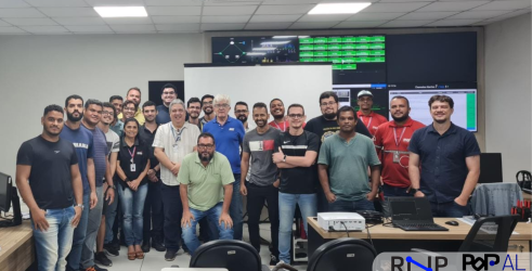 Workshop de transmissão em rede fibra óptica