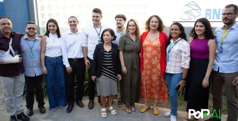 A Ministra de CT&I, realiza visita oficial ao Ponto de Presença da RNP em Alagoas