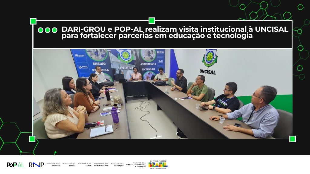 DARI-GROU e POP-AL realizam visita institucional à UNCISAL para fortalecer parcerias em educação e tecnologia
