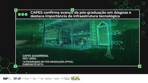 Avaliação da CAPES confirma avanço da pós-graduação em Alagoas e destaca importância da infraestrutura tecnológica