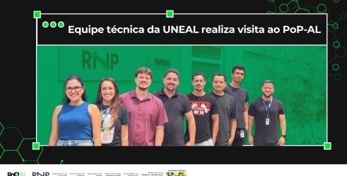 Equipe técnica da UNEAL realiza visita ao PoP-AL