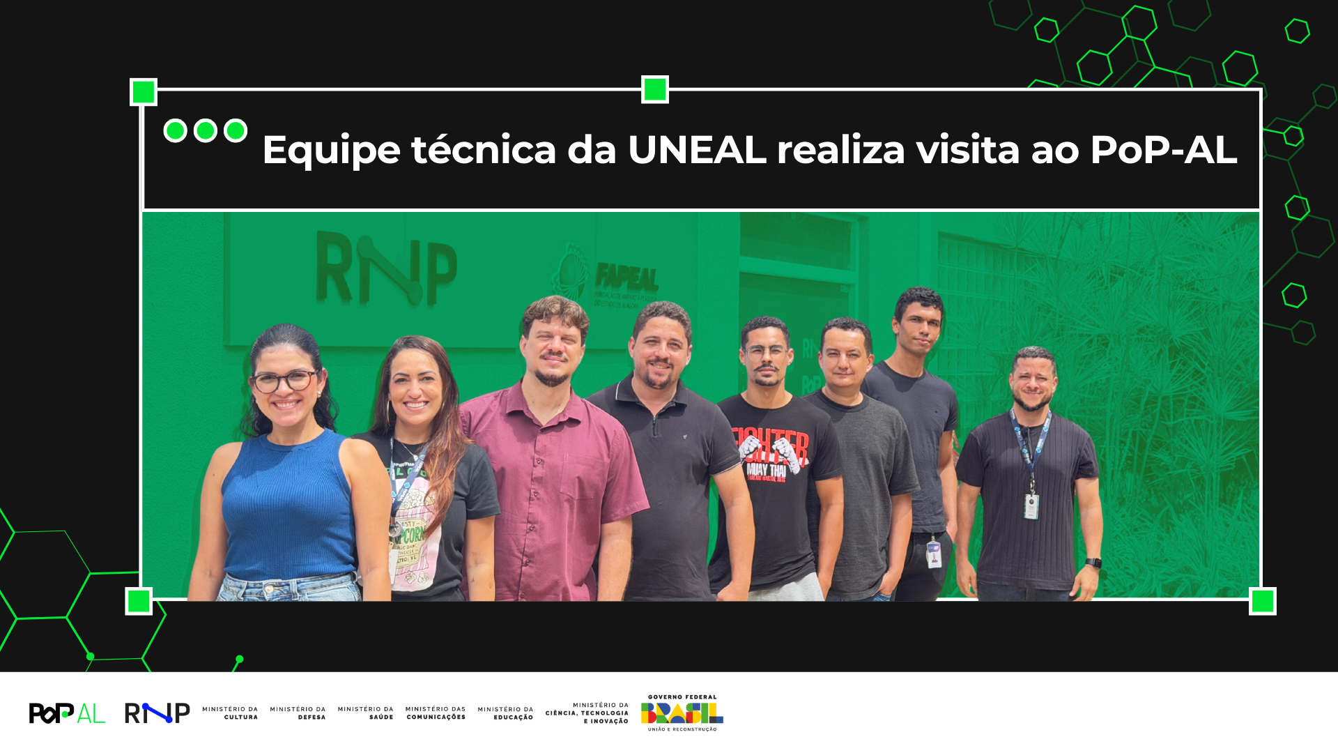Pt Rnp Equipe técnica da UNEAL realiza visita ao PoP-AL - PoP-AL - Ponto de ...