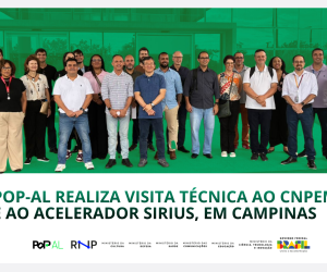PoP-AL realiza visita técnica ao CNPEM e ao acelerador Sirius, em Campinas